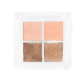 4Colors Mini Eye Palette 201 Beige-1-eyeshadow-Emery Emily